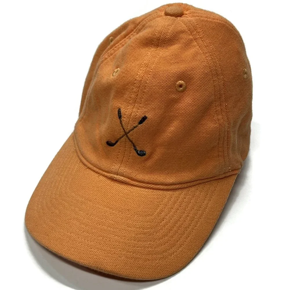 Polo‎ Ralph Lauren Hat Dad Cap Golf Clubs Logo Adjustable Cotton